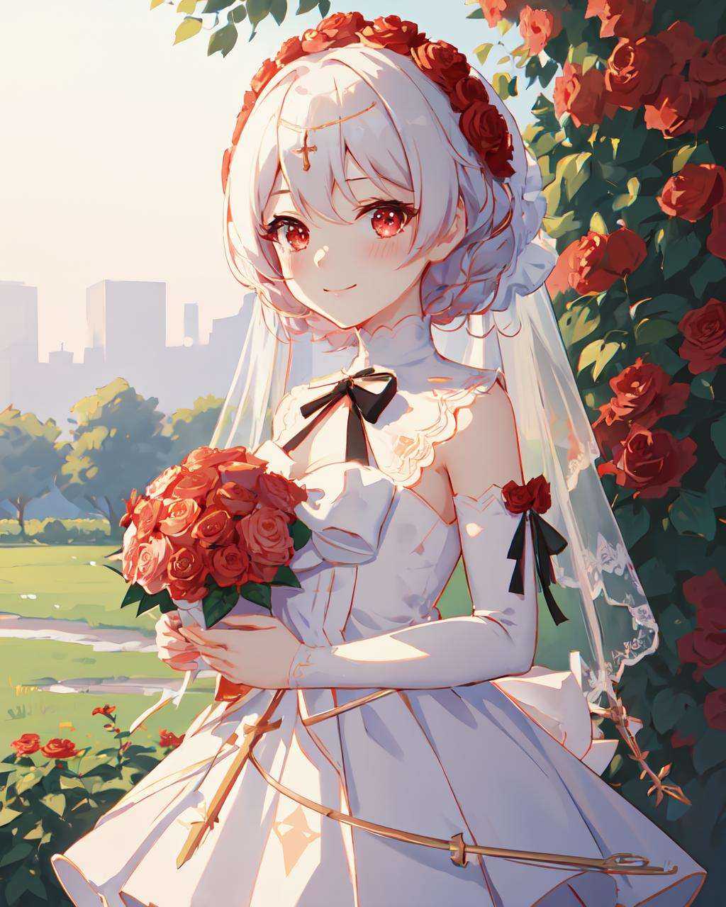 rosy bridesmaid,  ,  extreme detailed on Tensor.Art