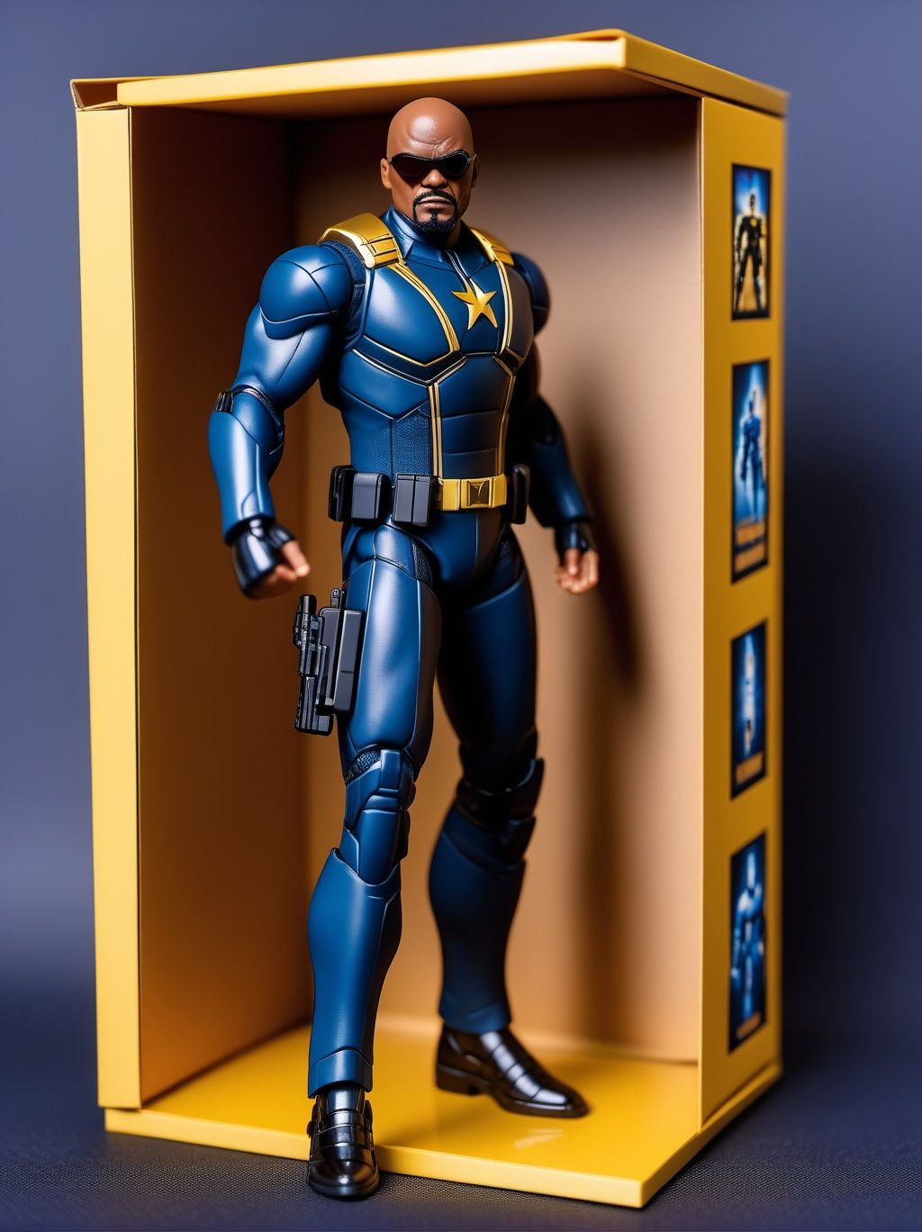ActionFigureQuiron style,  action figure box,  solo on Tensor.Art
