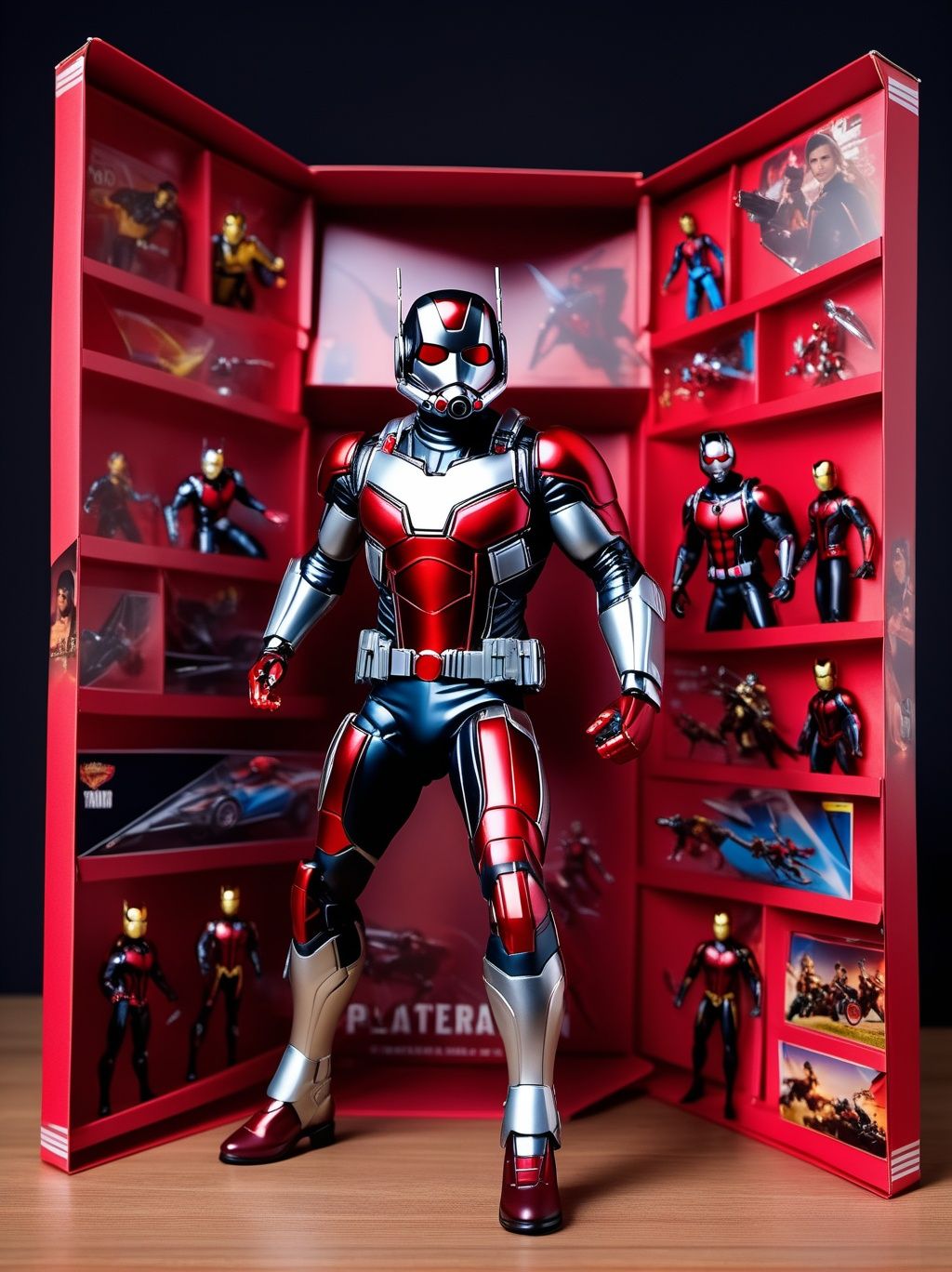 ActionFigureQuiron style,  action figure box,  solo on Tensor.Art