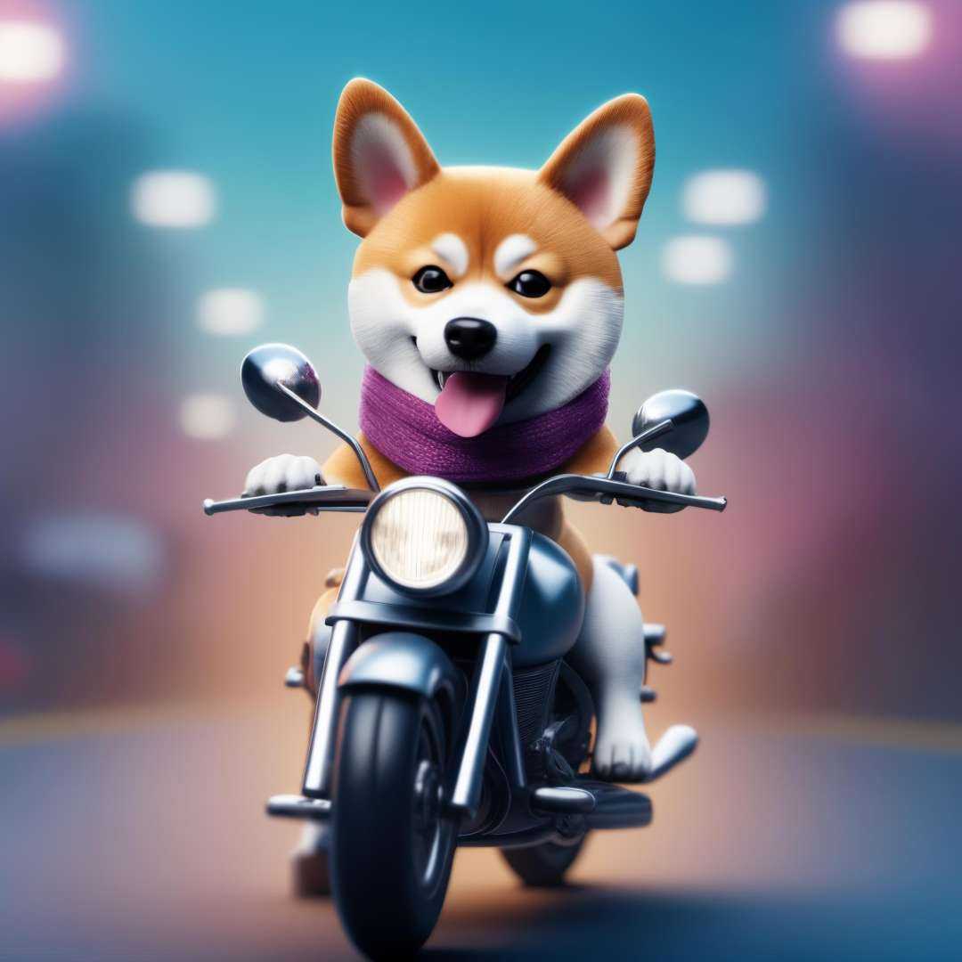 highres, masterpiece, 8k, 4k, (realistic photo), (photorealistic), ambient_light,a dog is riding a motorcycle with a scarf on it's back and smiling at the camera,, animal, dog, gradient, gradient background, ground vehicle, motor vehicle, motorcycle, no humans, open mouth, shiba inu, smile, tongue, tongue out  <lora:sdxl_lora-000070:1>