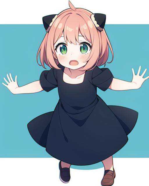 (1girl:0.993), (animal ears:0.824), (d::0.545), (open mouth:0.944), (panda ears:0.878), (parody:0.655), (pink hair:0.728), (short hair:0.733), (solo:0.972), (wide-eyed:0.563),full body, 