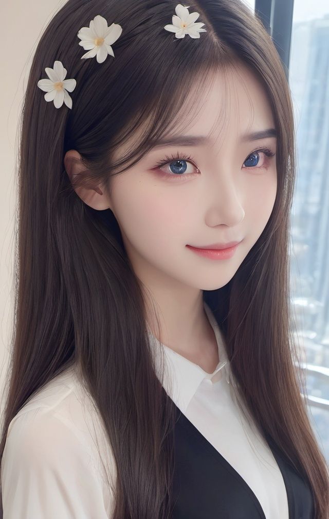 1girl,cat ears,anime style,white long hair,full body,loli,potrait,night scape,masterpiece,in classroom,white legwear,((sunny out side)), best quality,solo,momoko,cat ears,in seat,solo,morning,indoor,cinematic lighting, looking at window, long hair, sitting on school chair,school desk, hair ornament, hair flower, cute, white flower,light blue coat,white dress,cinematic lighting,white tail,,guofeng,无