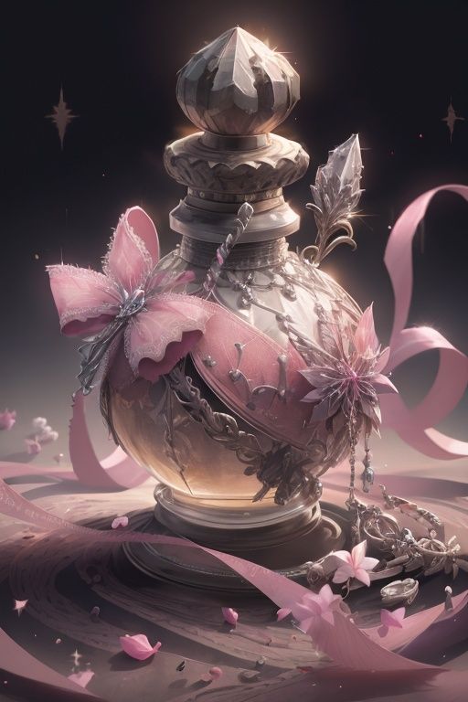 ((no human)),nijiperfumebottle, bottle, perfume bottle, majic bottle,bug, butterfly, white flower, no humans, white rose, flower, sparkle, rose, blurry, light particles, still life, glint, reflection, bottle, white butterfly, depth of field