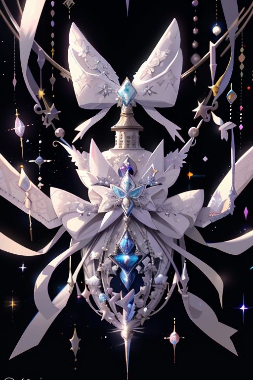 butterfly, bug, flower, no humans, light particles, still life, blurry, sparkle, glint, chain, depth of field, gem, in container, white flower, glowing butterfly