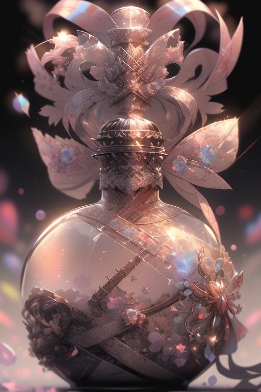 no human,bug, butterfly, white flower, no humans, white rose, flower, sparkle, rose, blurry, light particles, still life, glint, reflection, bottle, white butterfly, depth of field,Colorful portraits