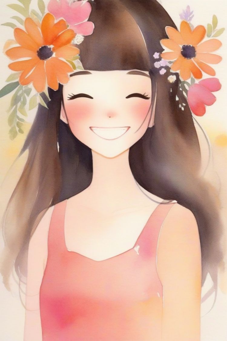 动漫水彩lora_sdxl | amine watercolor by sukaka on Tensor.Art