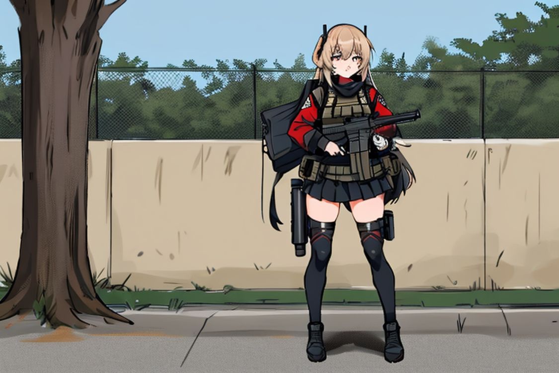 weapon mix by user luisa 6080 on Tensor.Art