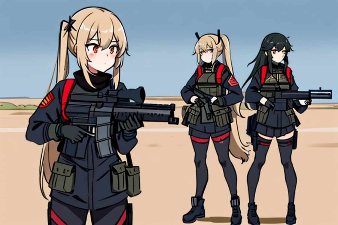 weapon mix by user luisa 6080 on Tensor.Art