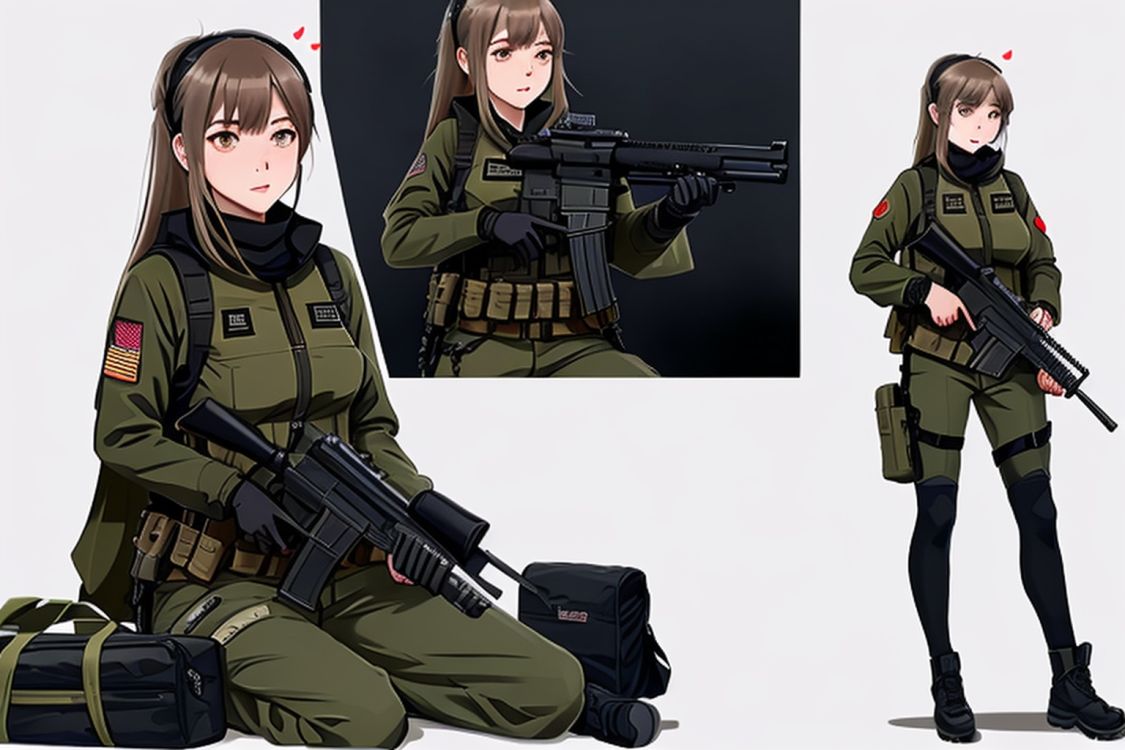 weapon mix by user luisa 6080 on Tensor.Art