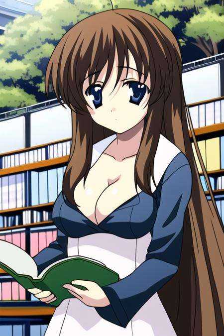 book,  1girl,  holding book on Tensor.Art