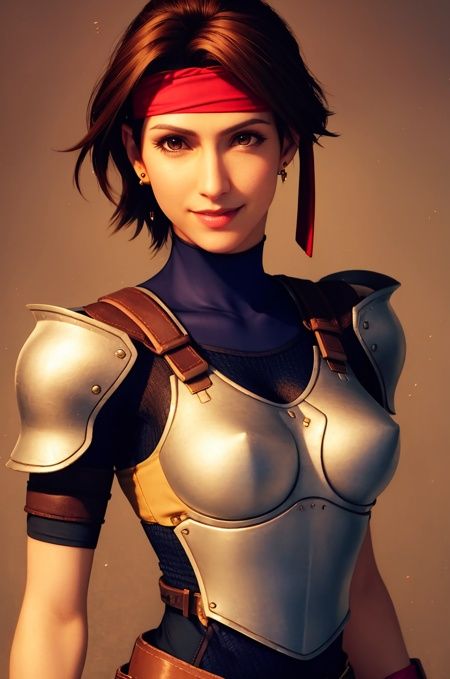 ff7r style,  1girl,  solo on Tensor.Art