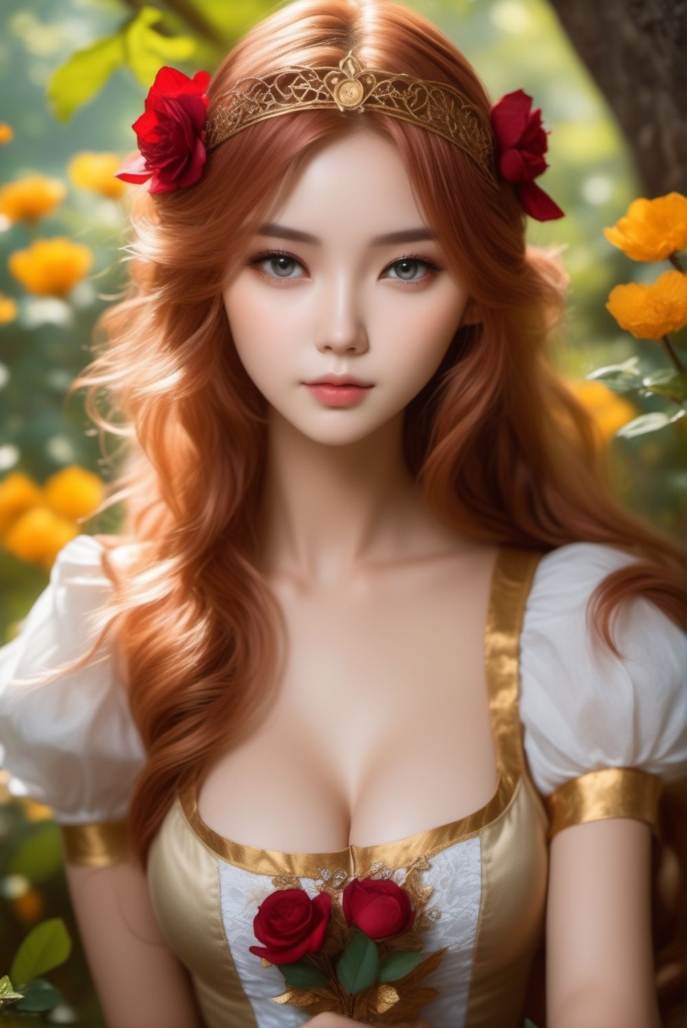 Role-playing game (RPG) style fantasy ,  asian sexy lady,  art of Alice in Wonderland on Tensor.Art