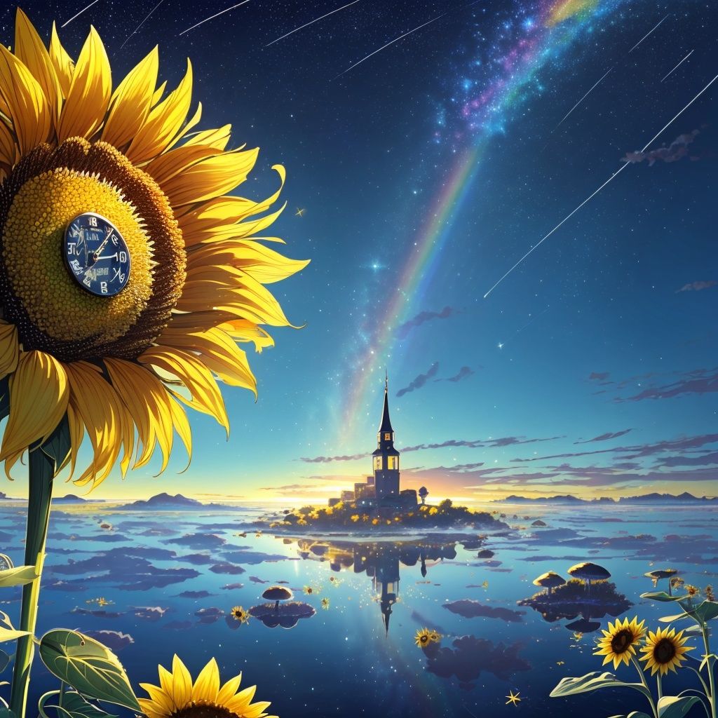 lush greenery,  cascading waterfalls into clouds,  vibrant dreamscape on Tensor.Art