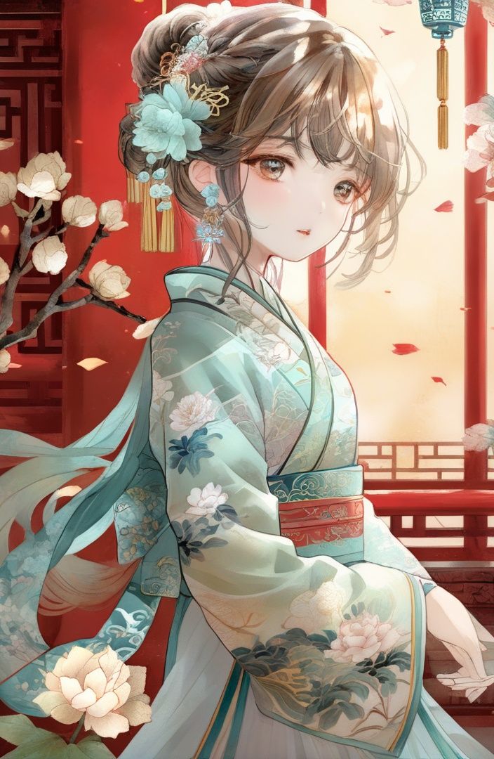 illustration,1girl,full body,best quality,highly detailed,best quality,masterpiece,an extremely delicate and beautiful,extremely detailed,8k wallpaper,Amazing, chinese style, ***** girl, 