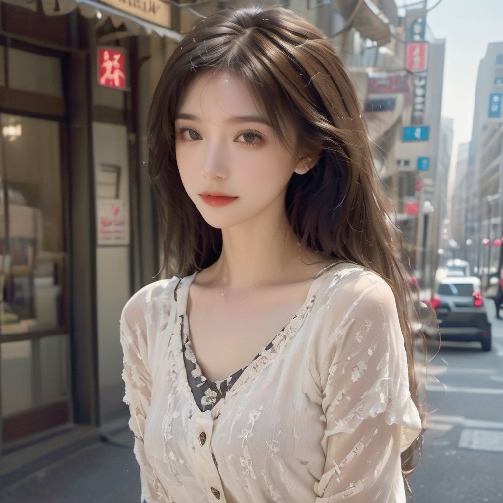 1girl,best quality,masterpiece,RAW photo, detailed face, beautiful symmetrical face, cute natural makeup, sadness, feminine, highly detailed, a 1girl, (full body:0.8),  oriental minimalism, subtle elegance, hd , in the style of elegant clothing,  realistic yet ethereal, simplistic designs, oriental, whimsical shapes, serene harmony beautiful symmetrical face, elegant, feminine, highly detailed, intricate,best quality, ultra-detailed, masterpiece, hires, 8k,(photorealistic),transparent,