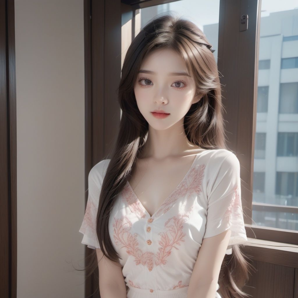 1girl,best quality,masterpiece,RAW photo, detailed face, beautiful symmetrical face, cute natural makeup, sadness, feminine, highly detailed, a 1girl, (full body:0.8),  oriental minimalism, subtle elegance, hd , in the style of elegant clothing,  realistic yet ethereal, simplistic designs, oriental, whimsical shapes, serene harmony beautiful symmetrical face, elegant, feminine, highly detailed, intricate,best quality, ultra-detailed, masterpiece, hires, 8k,(photorealistic),transparent,