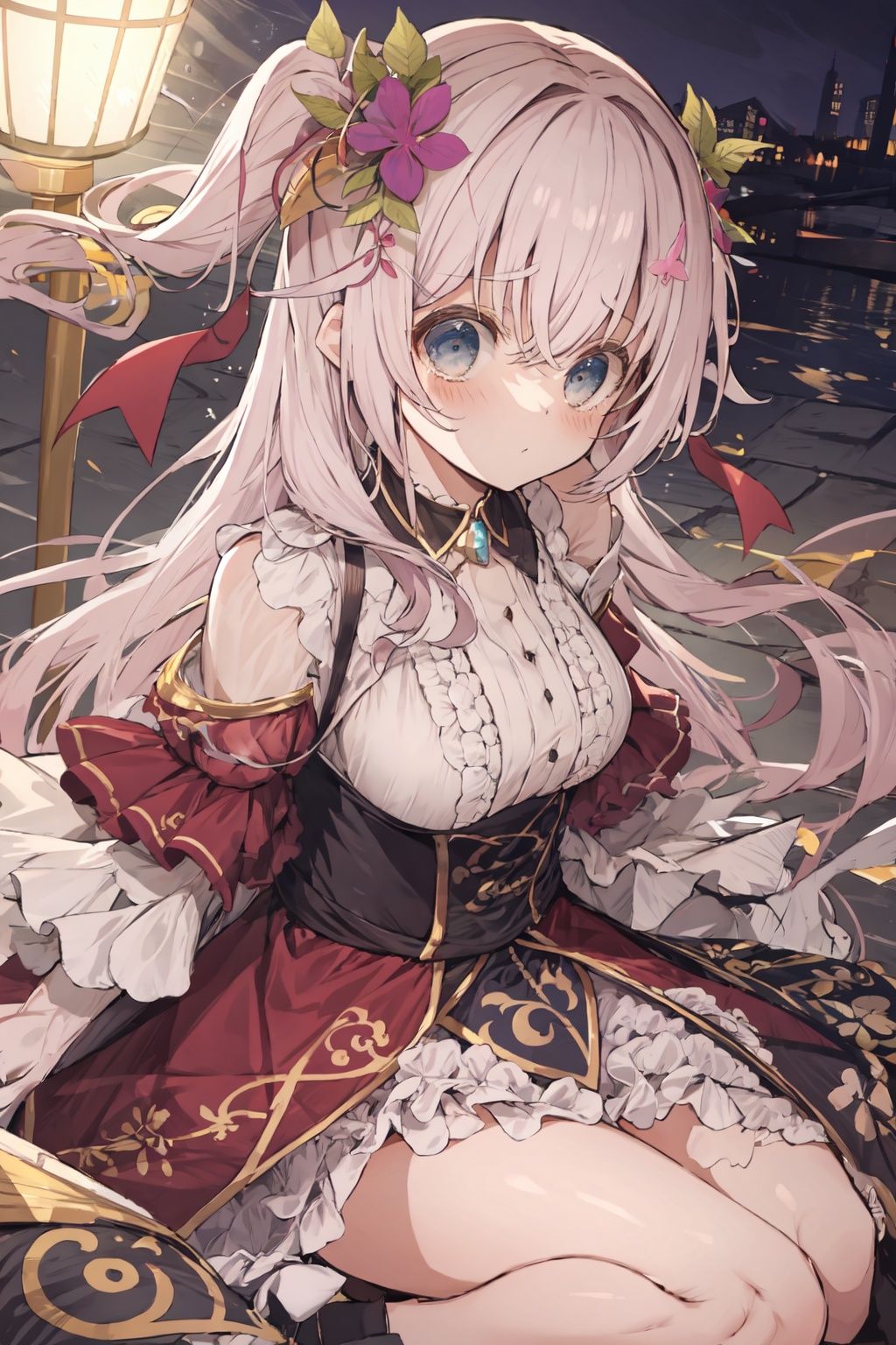 masterpiece, best quality,1loli,  outside,