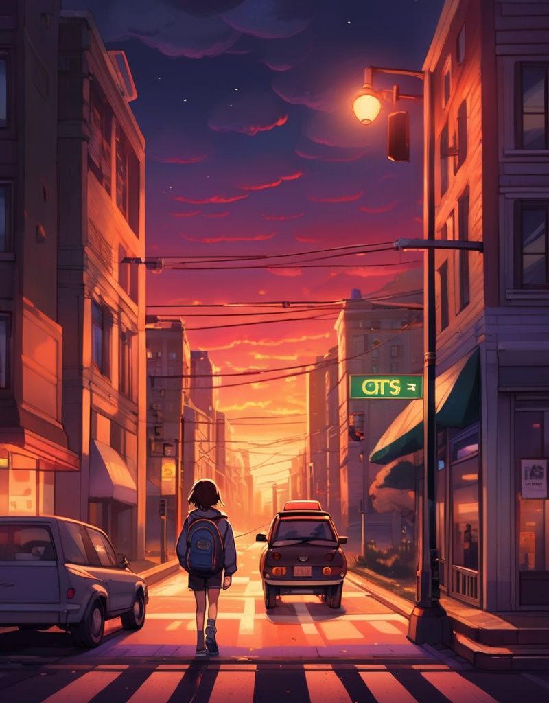 1boy,  1girl,  backpack on Tensor.Art