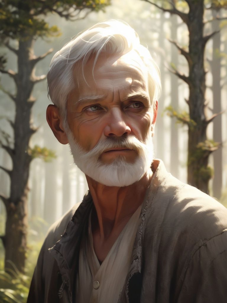 1boy,  beard,  detailed skin on Tensor.Art