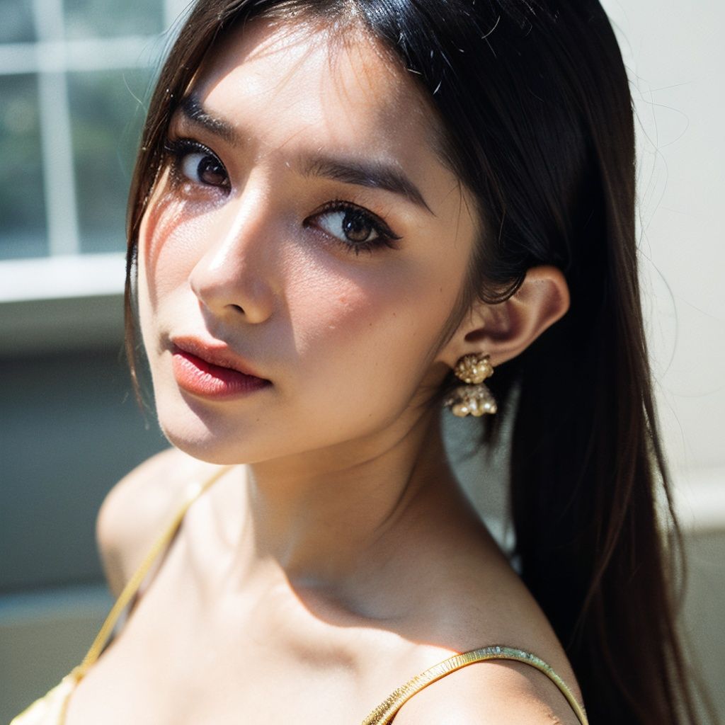 (8k, 4k, best quality, highres, ultra high res:1.1), (masterpiece, realistic, photo-realistic:1.1), 1girl, face, (medium close up shot), twintails, blonde hair,((big breast)), (big cuvy hips), (narrow waist ) (looking at viewer:2), sexy shoulders, blushing cheeks, nikon z9, 30mm lens, sharp focused face, f/4, iso 200, shutter 1/250, cinematic light, medium shot, raw ,intricately detailed, award winning photograph, high sharpness, facial symmetry, bokeh, ultra-detailed
