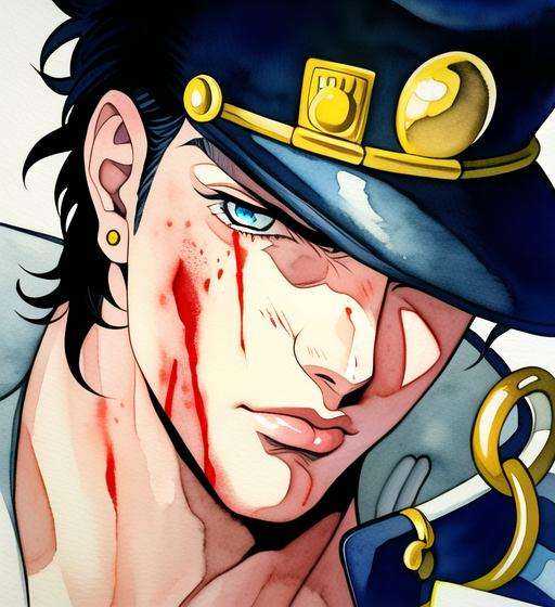 injury,  blood,  [anime on Tensor.Art