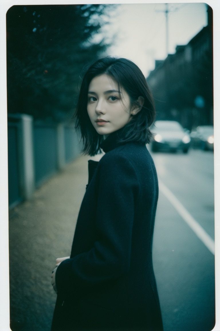 xxmix_girl,  portrait of a woman,  polaroid on Tensor.Art