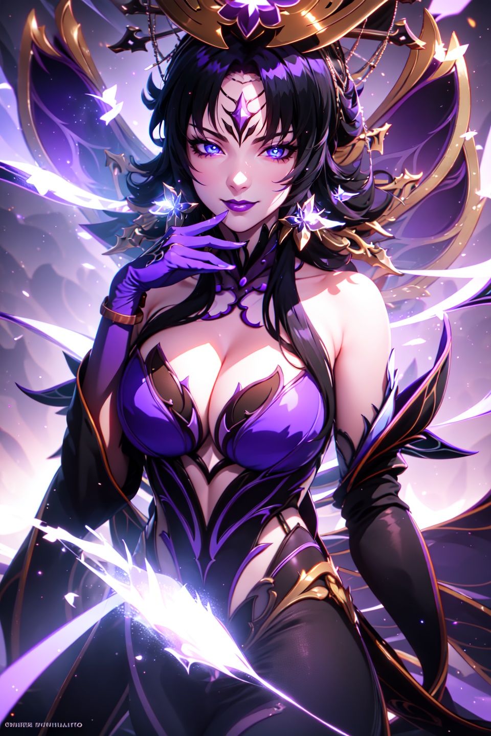 (purple phantylia),  (masterpiece,  best quality on Tensor.Art