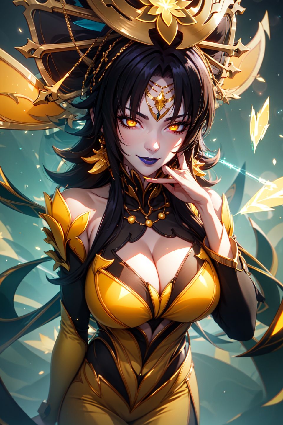 (green phantylia),  (masterpiece,  best quality on Tensor.Art