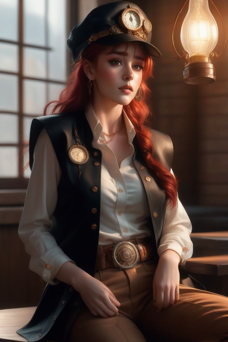 HZ steampunk,  Masterpiece,  highres on Tensor.Art