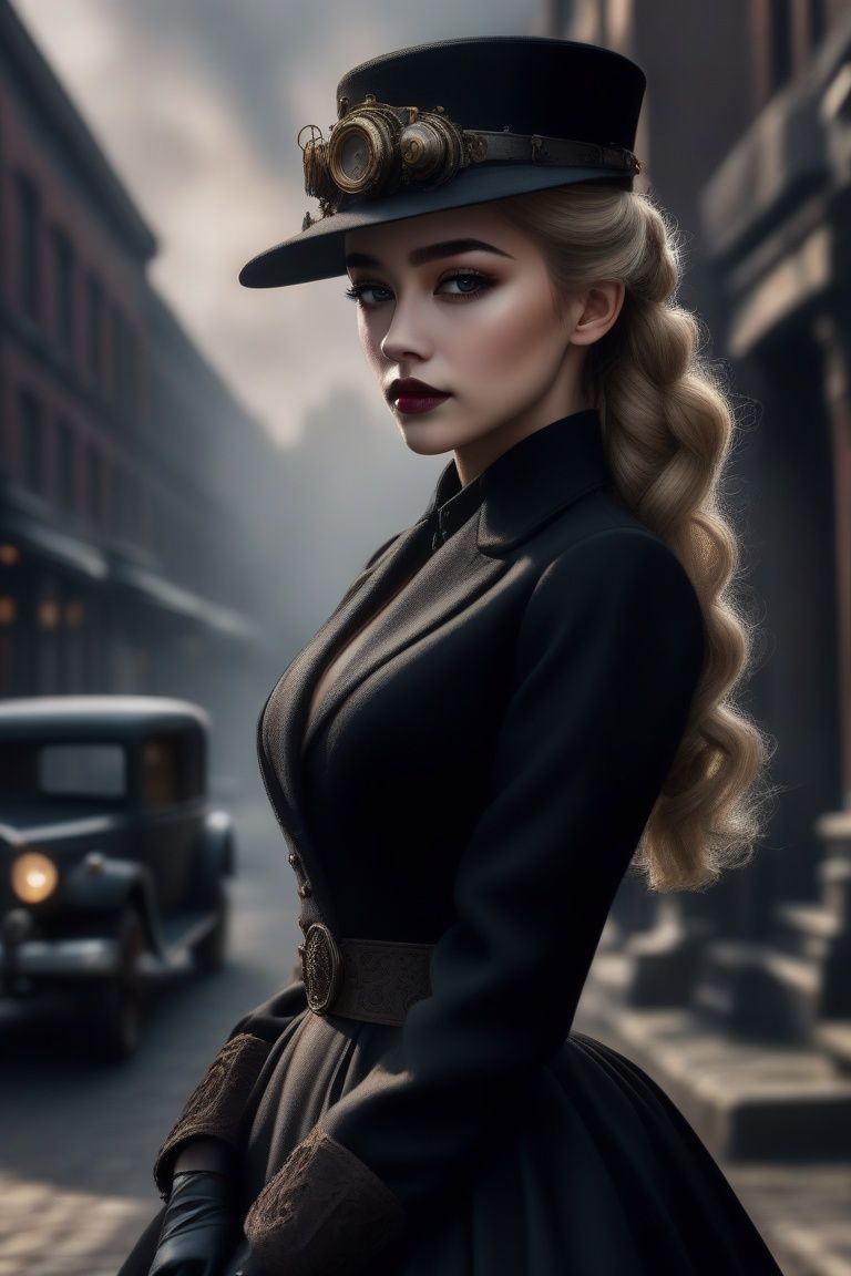 HZ steampunk,  Masterpiece,  highres on Tensor.Art