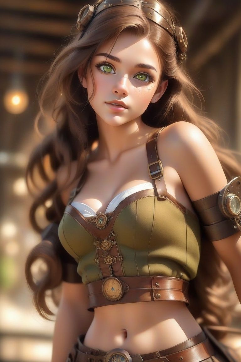 HZ steampunk,  Masterpiece,  highres on Tensor.Art