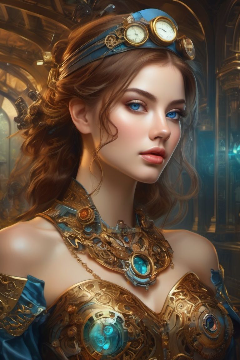 gh3a,  HZ Steampunk,  belt on Tensor.Art