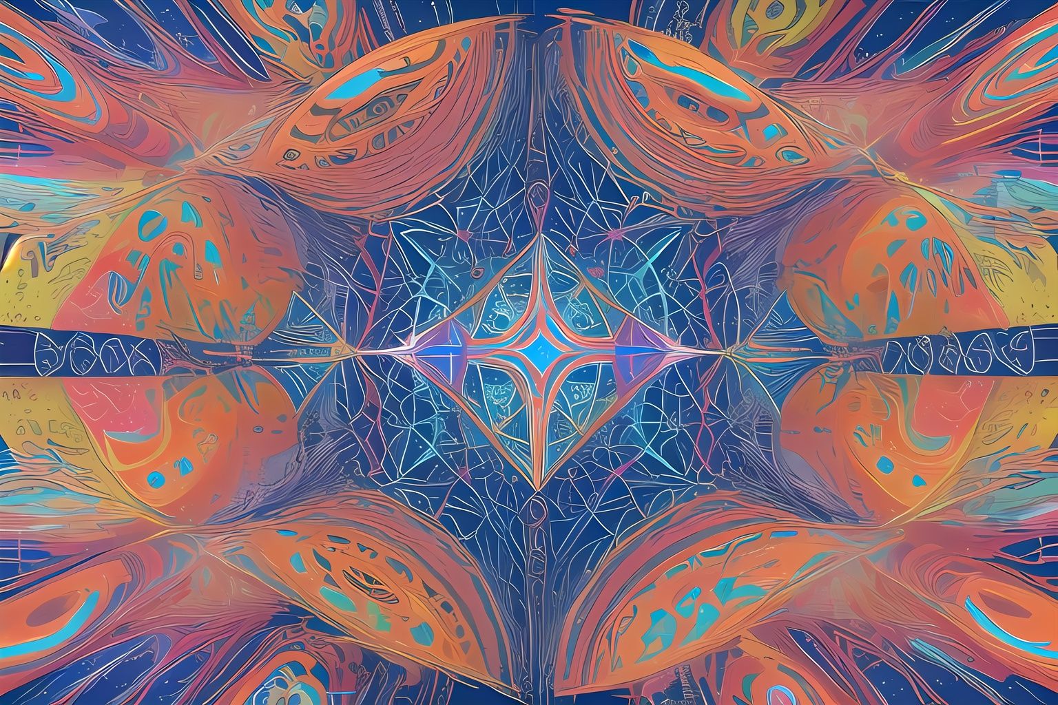 (Deconstruction,fractal geometry,Riemann geometry,discrete geometry,multi-point perspective,Fractal geometry,Fauvism,Fibonacci sequence,Scatter plot,normal distribution:1.2)magic circle,