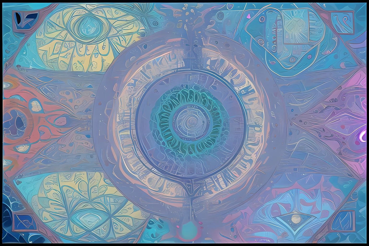 (Deconstruction,fractal geometry,Riemann geometry,discrete geometry,multi-point perspective,Fractal geometry,Fauvism,Fibonacci sequence,Scatter plot,normal distribution:1.2)magic circle,