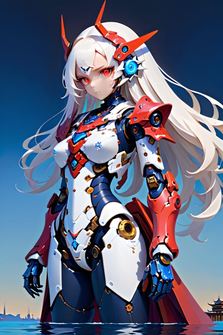 机甲少女|-基础模型XLMecha Musume by Links on Tensor.Art