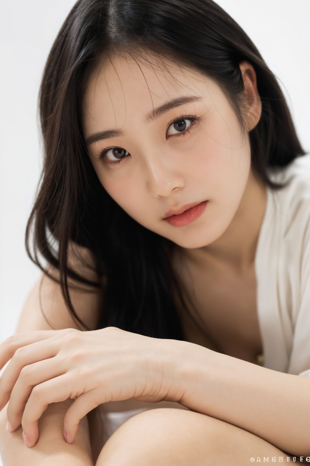 (masterpiece,best quality:1.2),looking at viewers,((front)),close-up,(studio light),soft light,(Fujifilm XT3,f/1.2:1.2), ((pure white background))