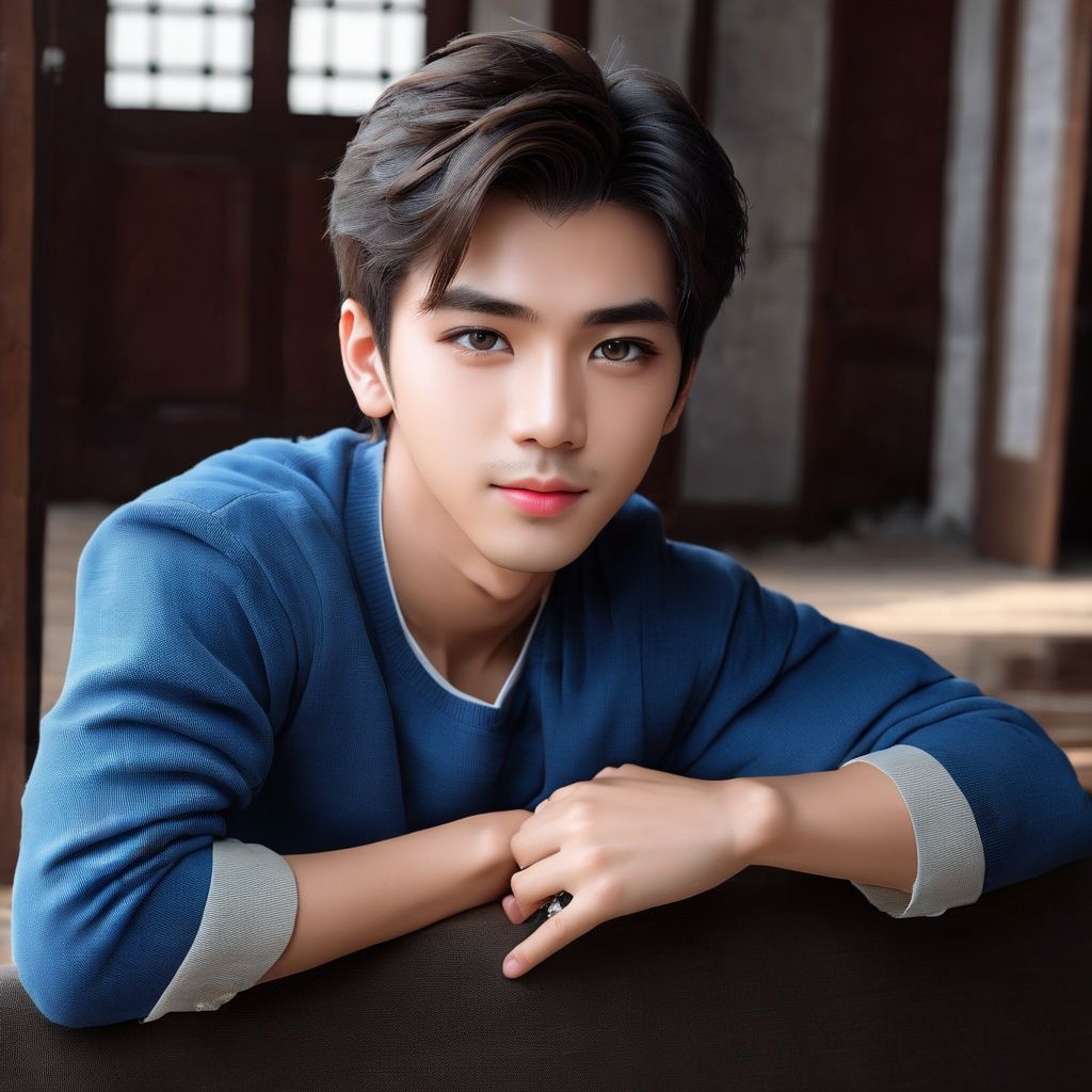 1boy,  handsome face,  beautiful eyes by PAseer on Tensor.Art