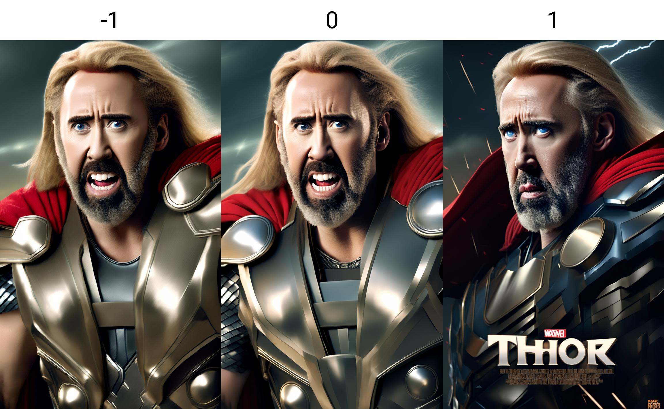 Nicolas Cage as Thor on Tensor.Art