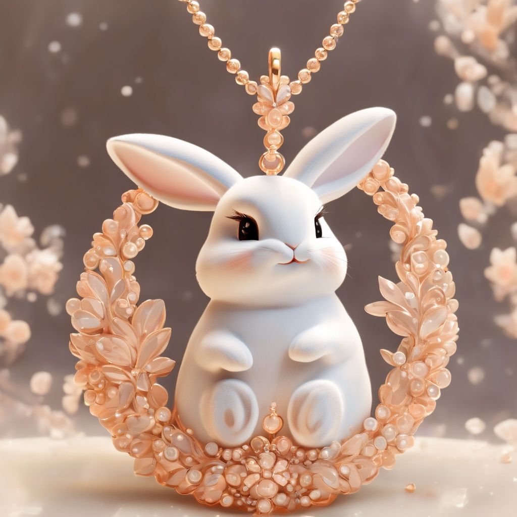 rabbit Pendant,  masterpiece,  best quality on Tensor.Art