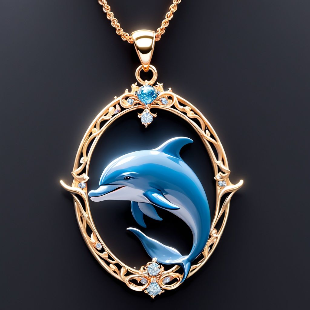 dolphin Pendant,  masterpiece,  best quality on Tensor.Art