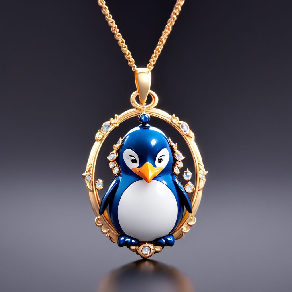 penguin Pendant,  masterpiece,  best quality on Tensor.Art