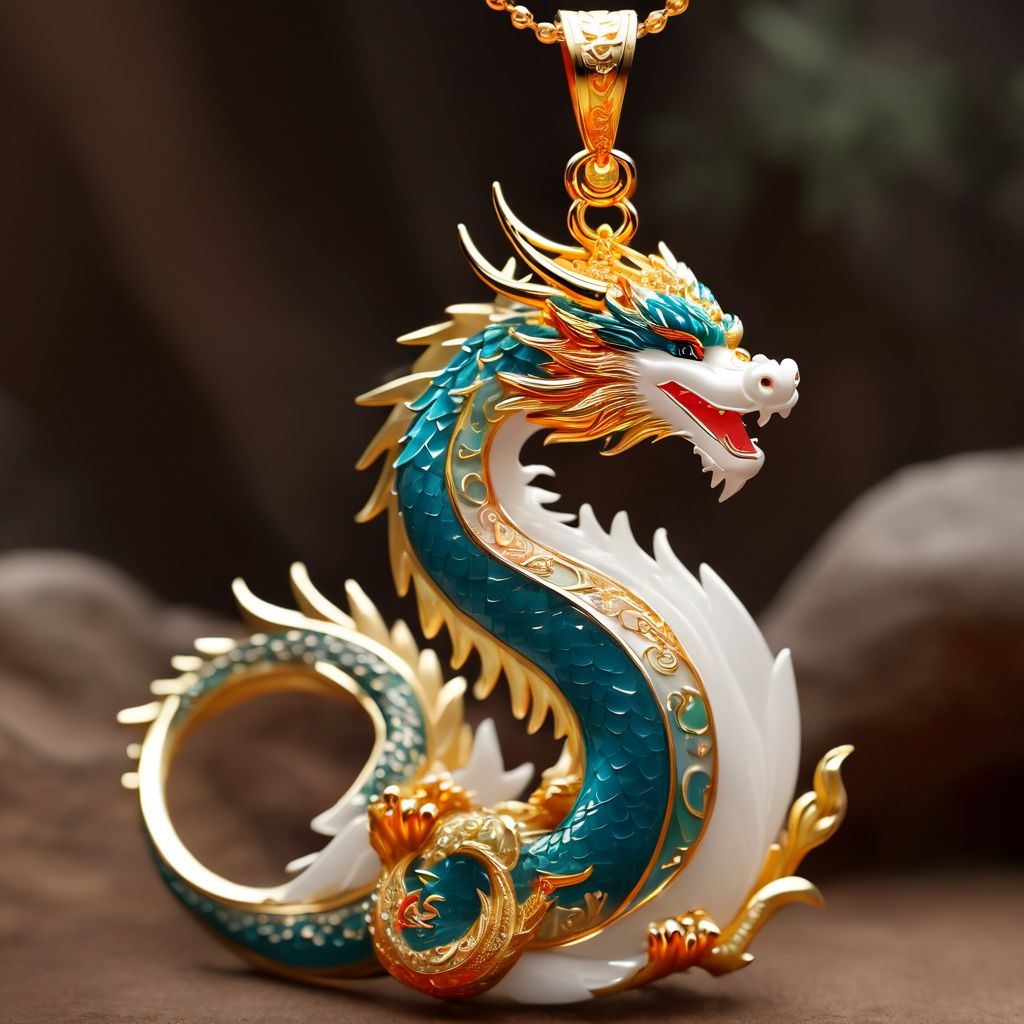 Holy Dragon Pendant,  masterpiece,  best quality on Tensor.Art