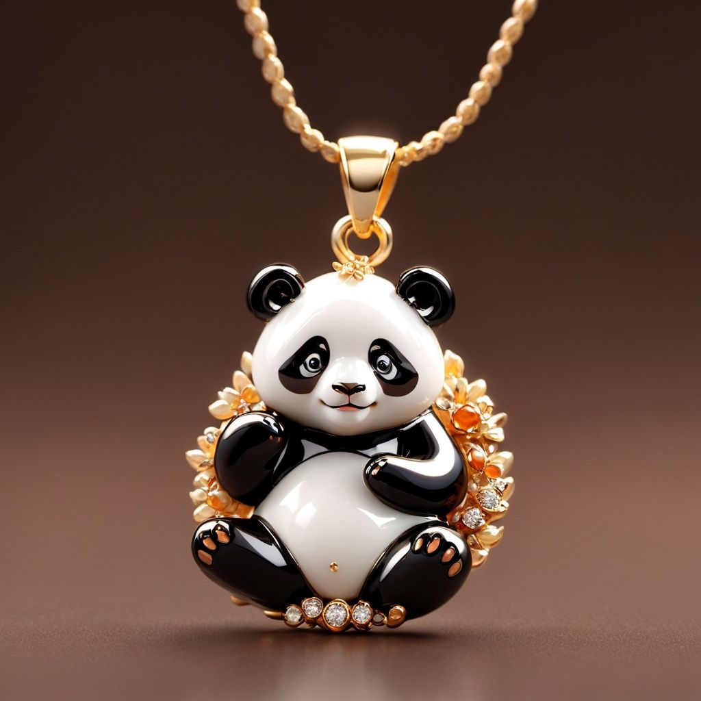 panda Pendant,  masterpiece,  best quality on Tensor.Art