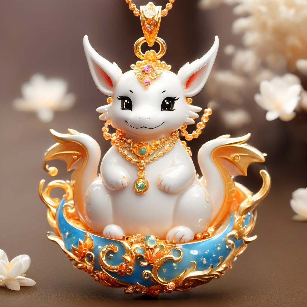 Holy Dragon Pendant,  masterpiece,  best quality on Tensor.Art