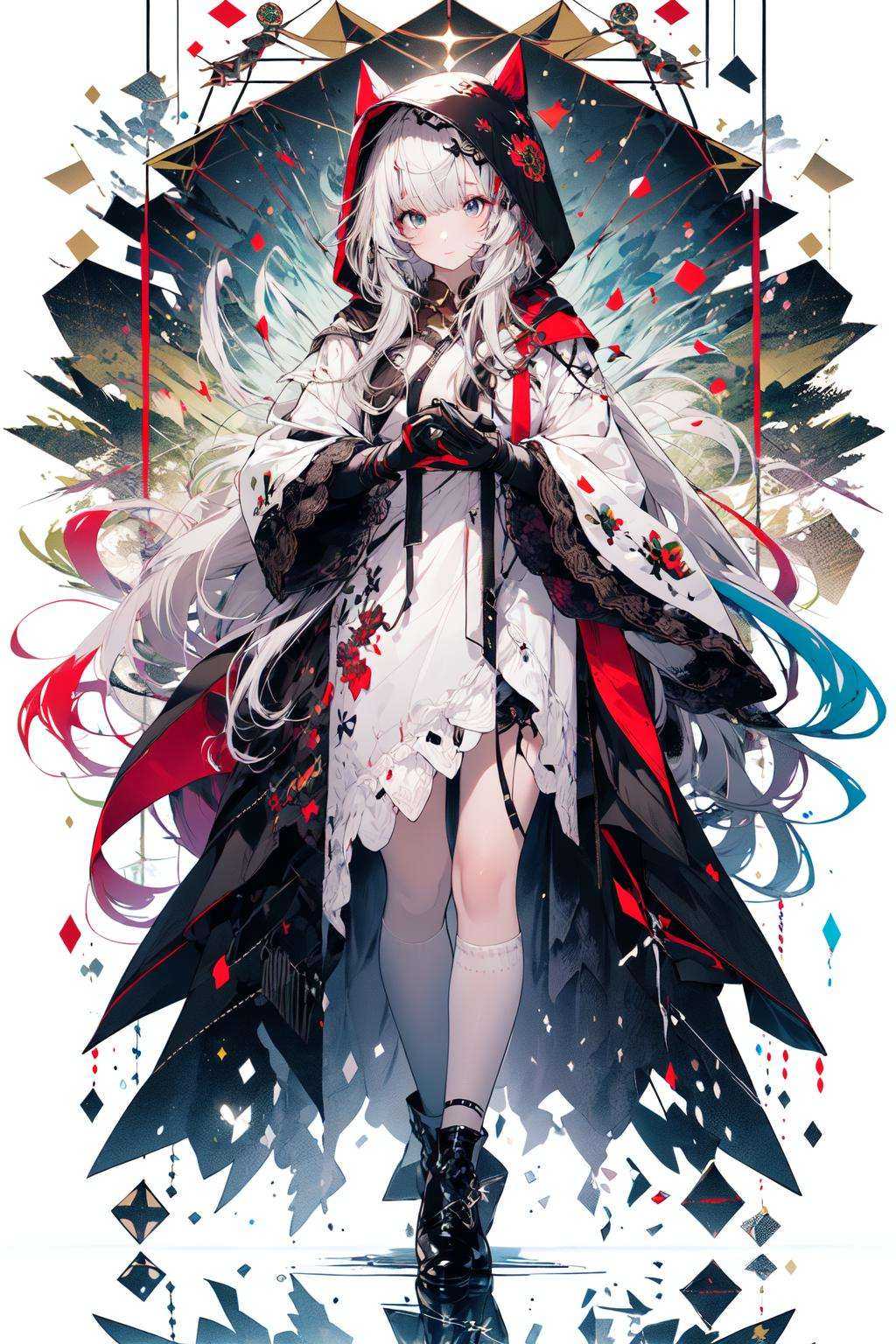 best quality,  midjourney,  1girl on Tensor.Art