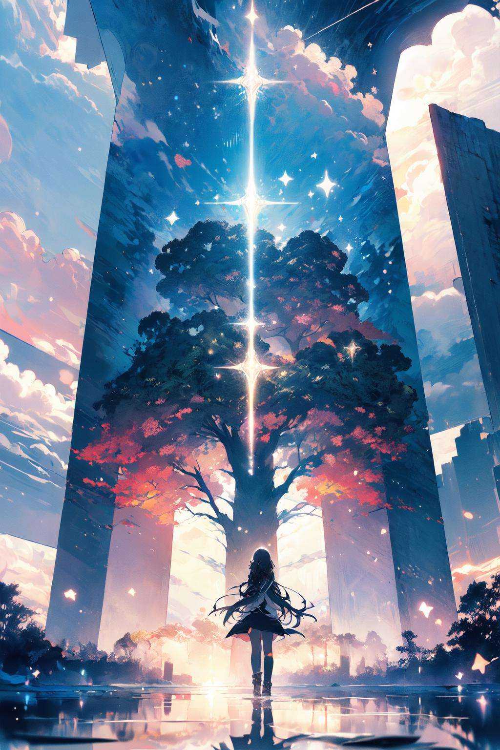 best quality,  midjourney,  1girl on Tensor.Art