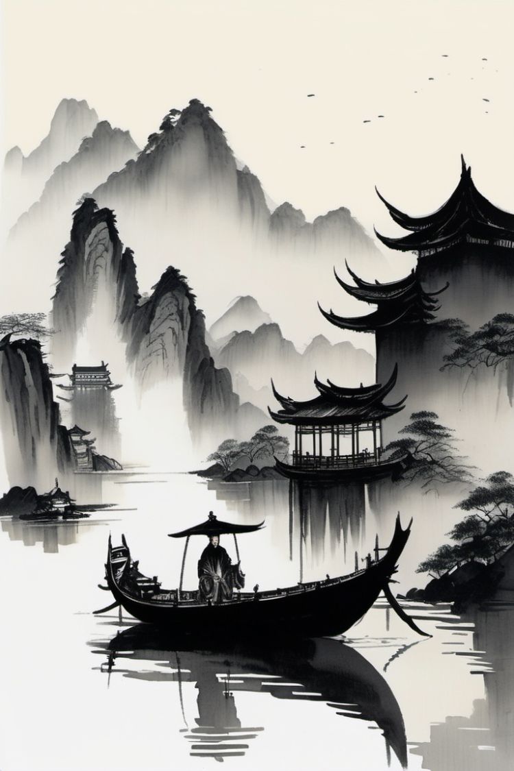 Chinese Ink Drawing 基础模型XL | Goofy Ai by Goofy Ai on Tensor.Art