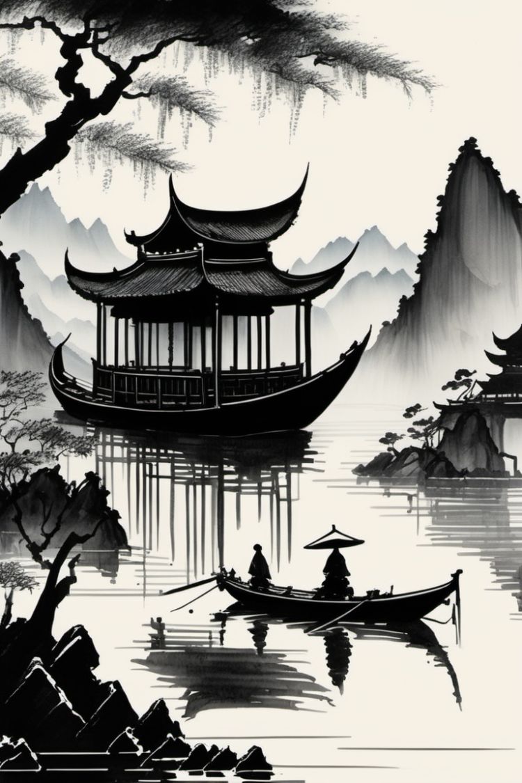 Chinese Ink Drawing 基础模型XL | Goofy Ai by Goofy Ai on Tensor.Art
