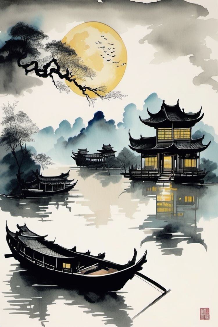 Chinese Ink Drawing 基础模型XL | Goofy Ai by Goofy Ai on Tensor.Art