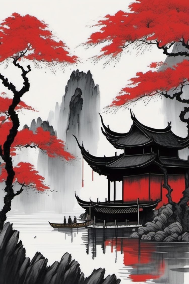 Chinese Ink Drawing 基础模型XL | Goofy Ai by Goofy Ai on Tensor.Art